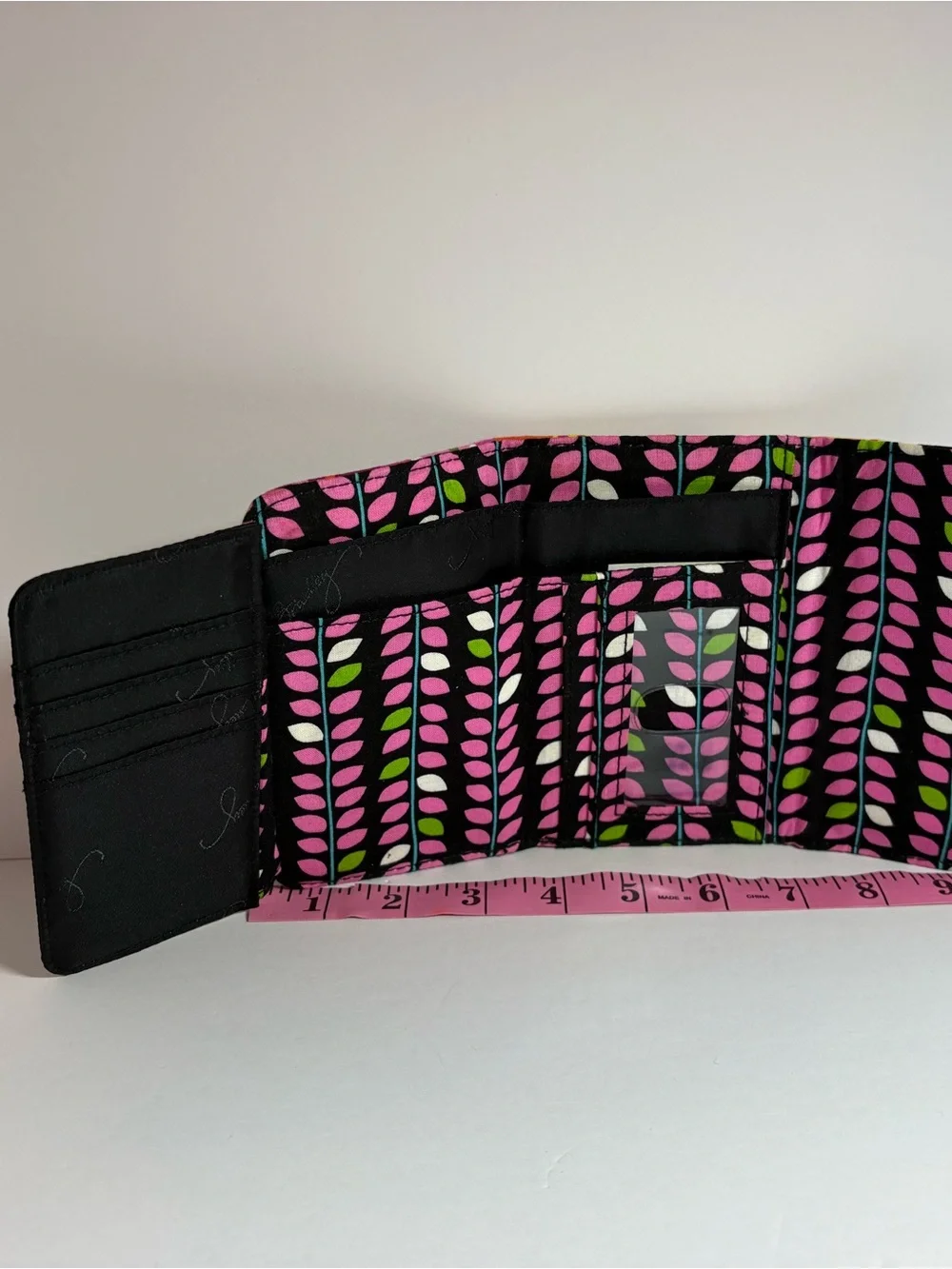 Vera Bradley Va Va Bloom Euro Wallet